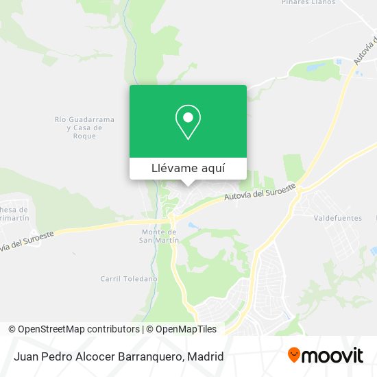 Mapa Juan Pedro Alcocer Barranquero