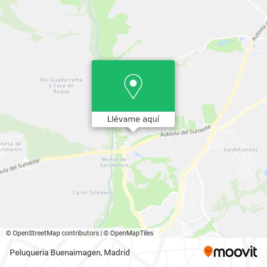 Mapa Peluqueria Buenaimagen