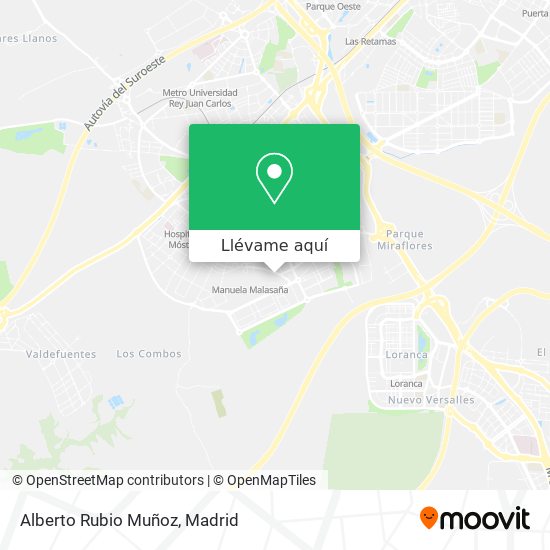 Mapa Alberto Rubio Muñoz