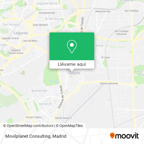 Mapa Movilplanet Consulting