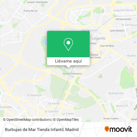 Mapa Burbujas de Mar Tienda Infantil