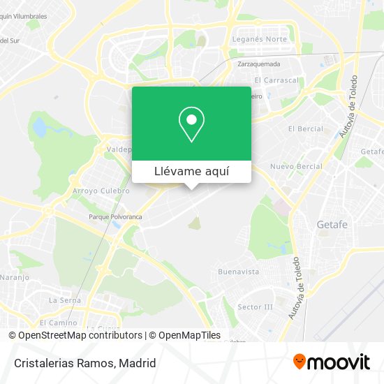 Mapa Cristalerias Ramos