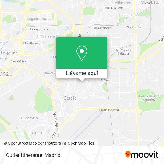 Mapa Outlet Itinerante