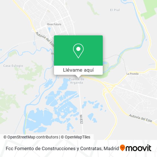 Mapa Fcc Fomento de Construcciones y Contratas