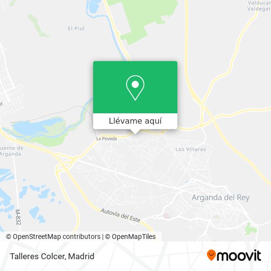 Mapa Talleres Colcer