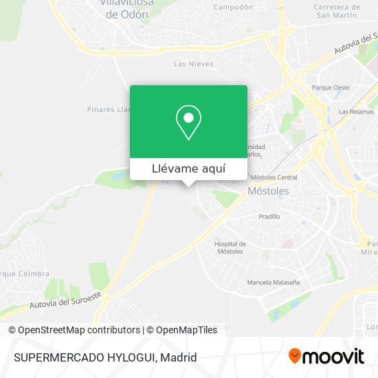 Mapa SUPERMERCADO HYLOGUI