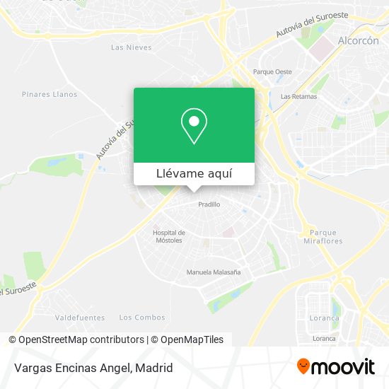 Mapa Vargas Encinas Angel