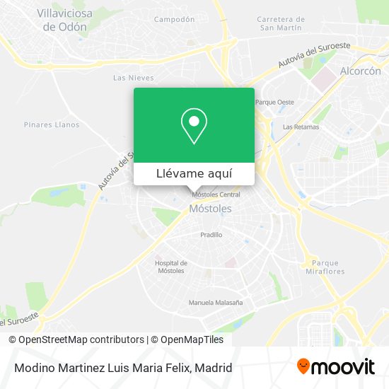 Mapa Modino Martinez Luis Maria Felix