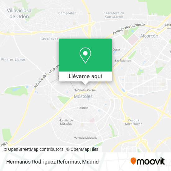 Mapa Hermanos Rodriguez Reformas