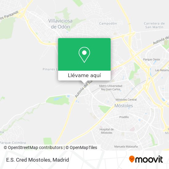 Mapa E.S. Cred Mostoles