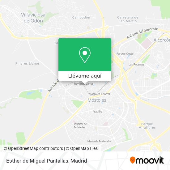 Mapa Esther de Miguel Pantallas