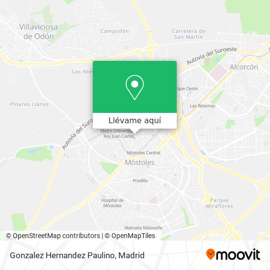 Mapa Gonzalez Hernandez Paulino