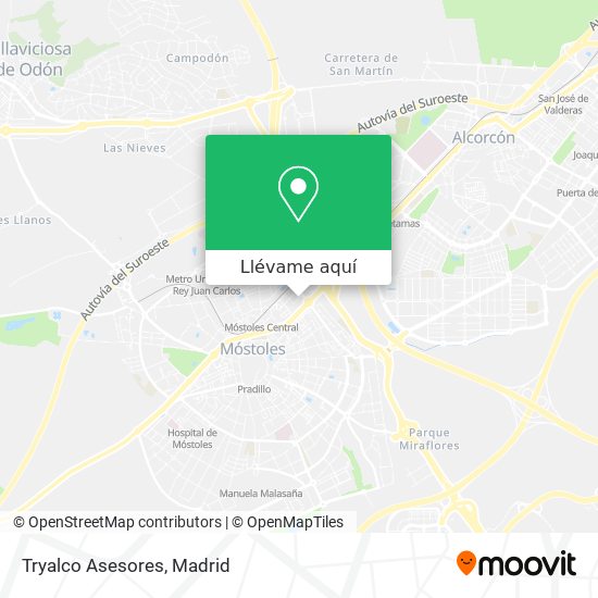 Mapa Tryalco Asesores