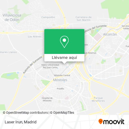 Mapa Laser Irun