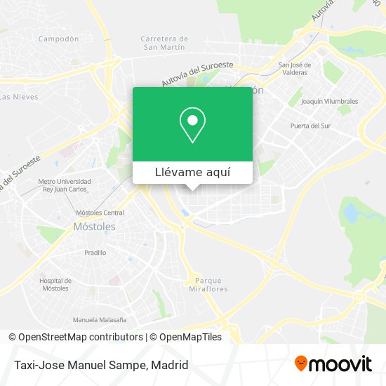 Mapa Taxi-Jose Manuel Sampe