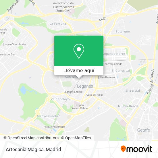 Mapa Artesania Magica