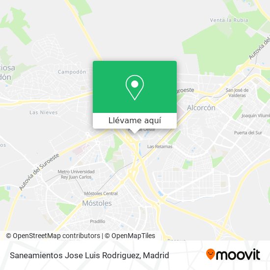 Mapa Saneamientos Jose Luis Rodriguez