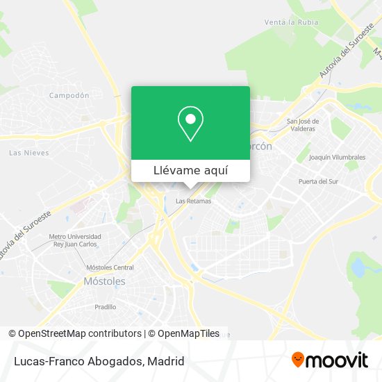 Mapa Lucas-Franco Abogados