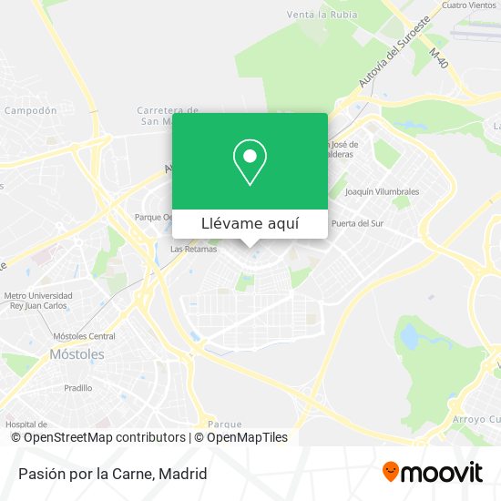 Mapa Pasión por la Carne