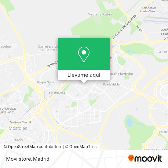 Mapa Movilstore