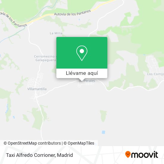 Mapa Taxi Alfredo Corrioner