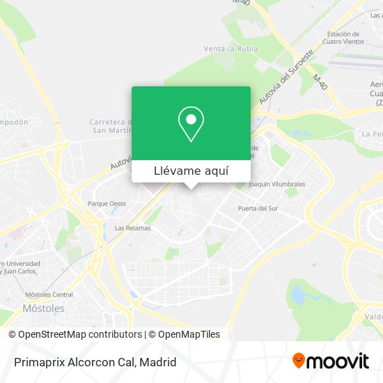 Mapa Primaprix Alcorcon Cal