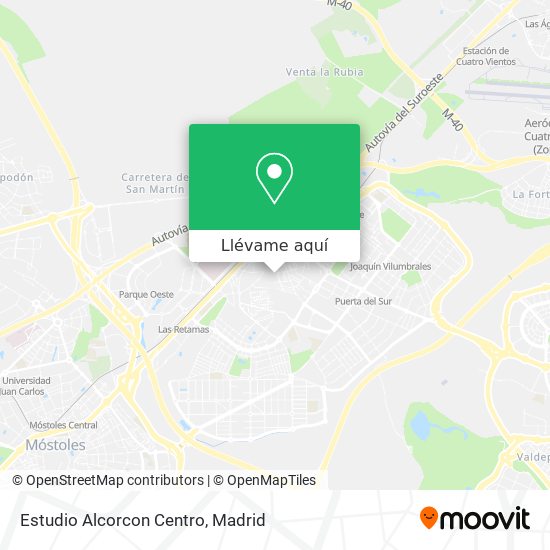 Mapa Estudio Alcorcon Centro