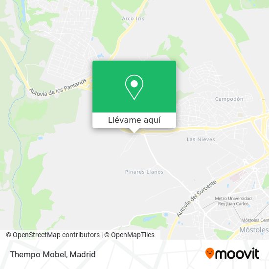 Mapa Thempo Mobel
