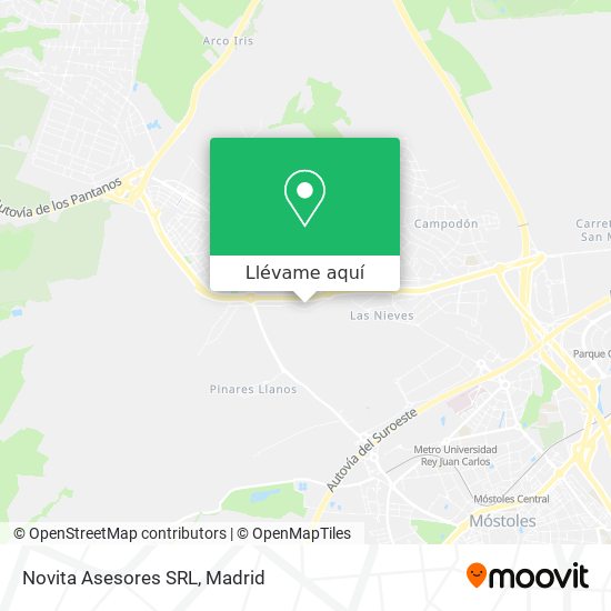 Mapa Novita Asesores SRL