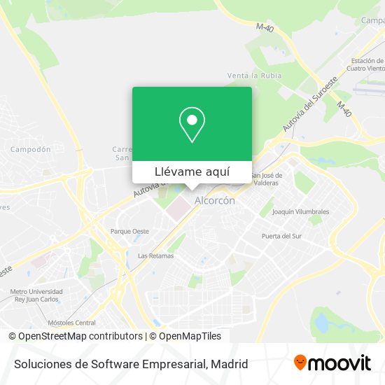 Mapa Soluciones de Software Empresarial