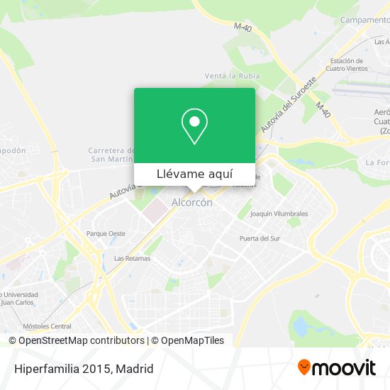 Mapa Hiperfamilia 2015
