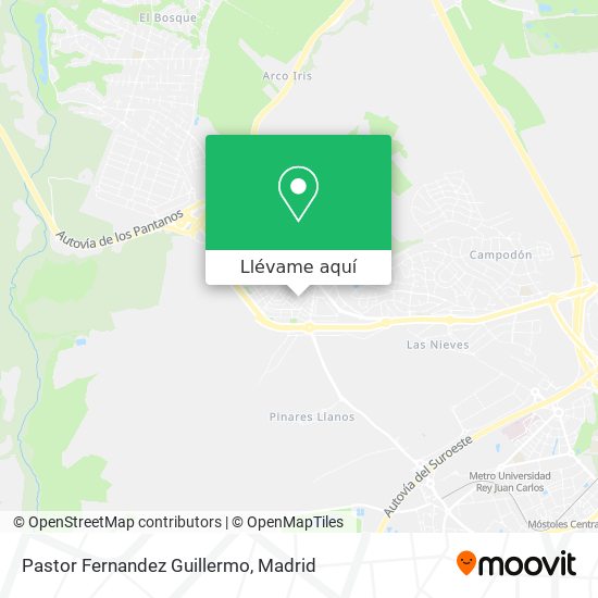 Mapa Pastor Fernandez Guillermo