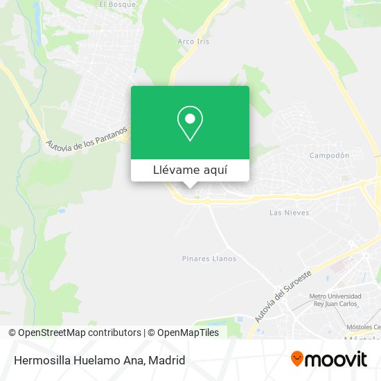 Mapa Hermosilla Huelamo Ana