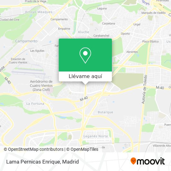 Mapa Lama Pernicas Enrique