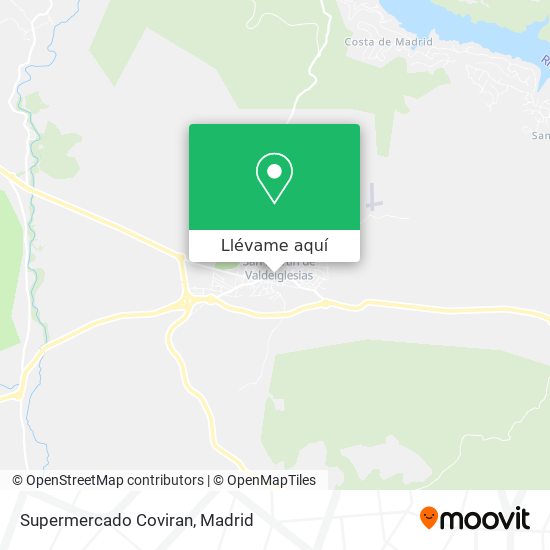 Mapa Supermercado Coviran