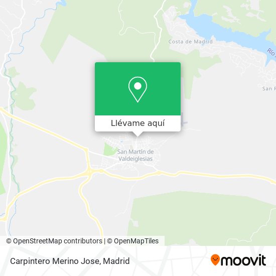Mapa Carpintero Merino Jose
