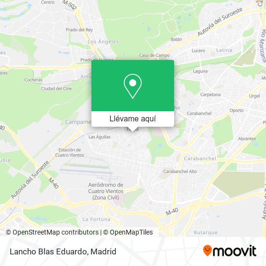Mapa Lancho Blas Eduardo