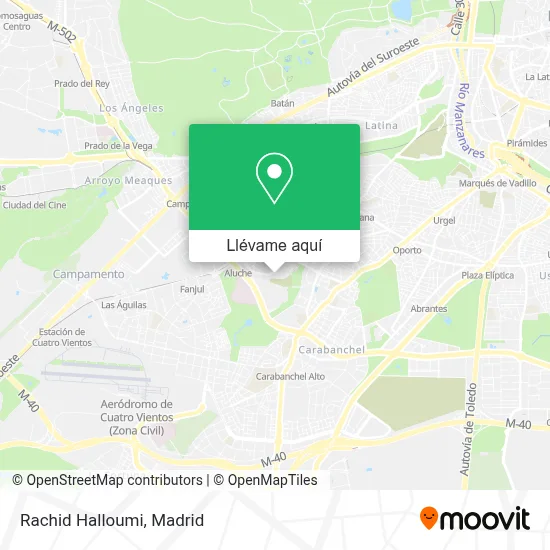 Mapa Rachid Halloumi