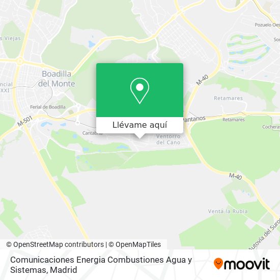 Mapa Comunicaciones Energia Combustiones Agua y Sistemas