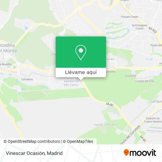 Mapa Vinescar Ocasión