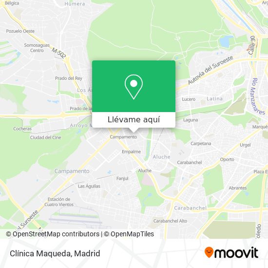 Mapa Clínica Maqueda