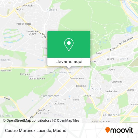 Mapa Castro Martinez Lucinda