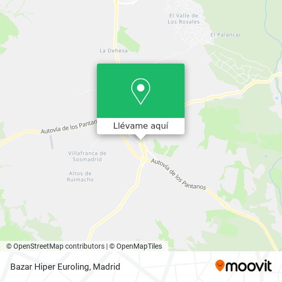 Mapa Bazar Hiper Euroling