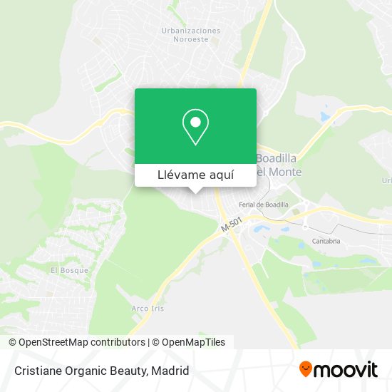 Mapa Cristiane Organic Beauty