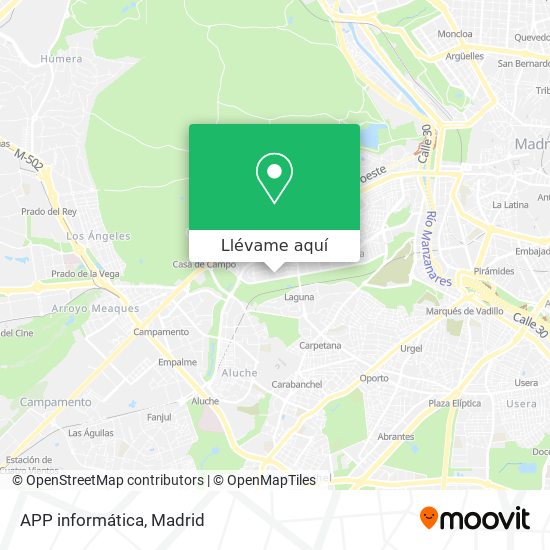 Mapa APP informática