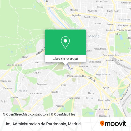 Mapa Jmj Administracion de Patrimonio
