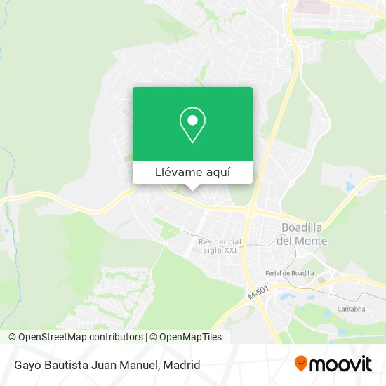 Mapa Gayo Bautista Juan Manuel