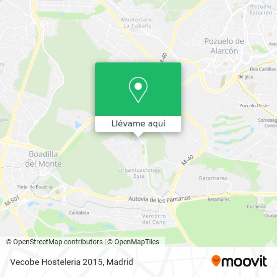 Mapa Vecobe Hosteleria 2015