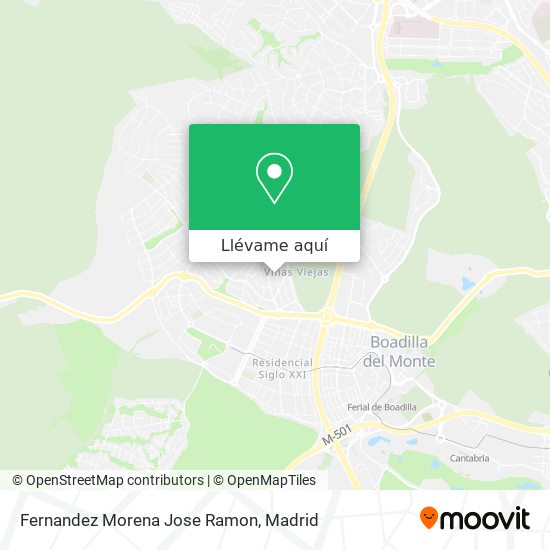 Mapa Fernandez Morena Jose Ramon