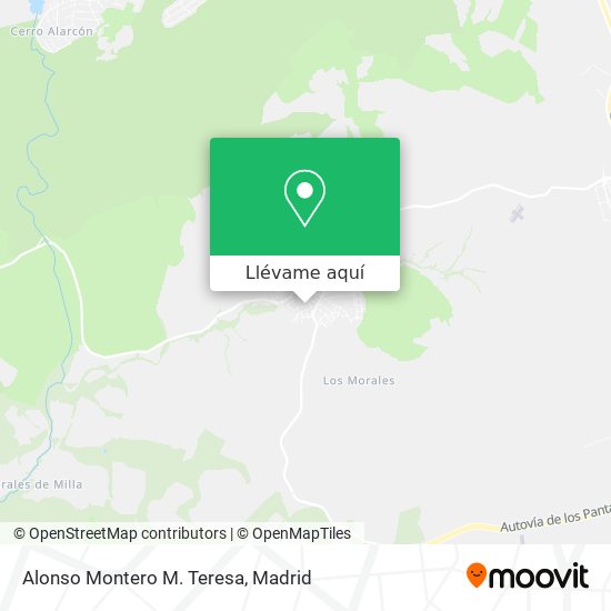 Mapa Alonso Montero M. Teresa